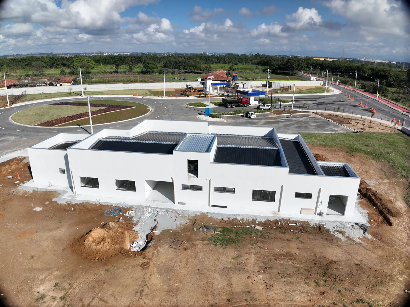 Centro administrativo do BIP VALE em construção